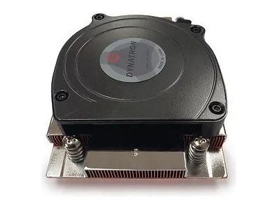 Dynatron A-45 - Processorkylare - (för: AM4, AM5) - kopparfläns + ångkammare - 80 mm - 1U