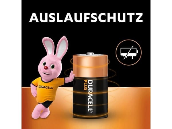 Duracell 142039, Engångsbatteri, D, Alkalisk, 4 styck, Upphängbar förpackning, Cylindrisk