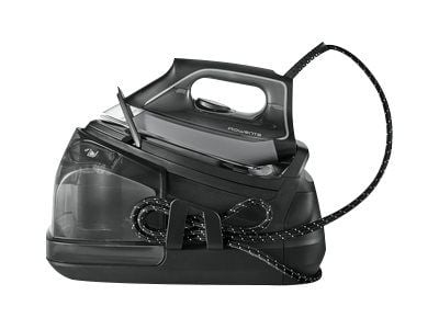 Rowenta Perfect Steam Pro DG8622F0 - Dampstrykejern med automatisk slukking - såleplate: Microsteam 400 HD Laser - 2400 W - mink gray