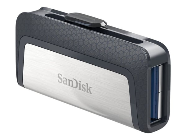 SanDisk Ultra Dual - USB-flashstasjon - 64 GB - USB 3.1 / USB-C - for Intel Next Unit of Computing 12 Pro Kit - NUC12WSKi3