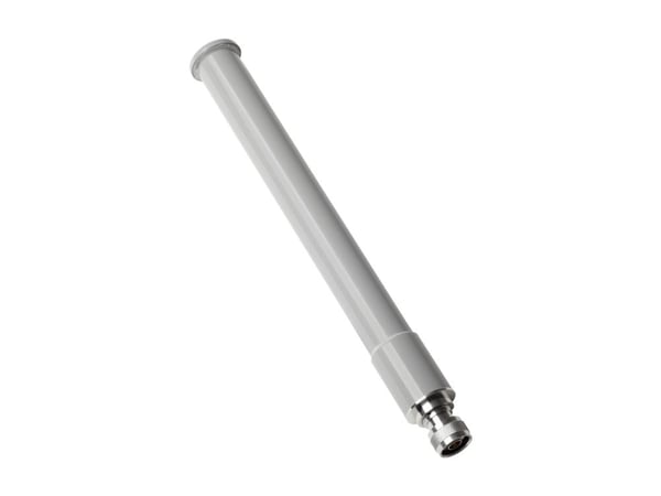 Cisco Aironet Dual-Band Omnidirectional Antenna - Antenni - 7 dBi (5 GHz:iin), 4 dBi (2,4 GHz:iin) - ympärisäteilevä - ulkokäyttöön - harmaa - harmaa