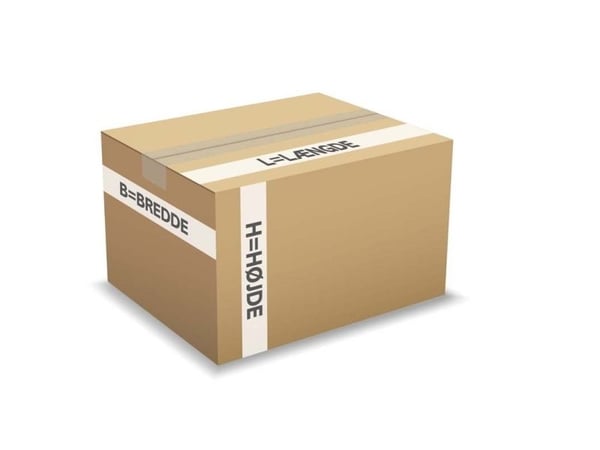 Bølgepapkasse, Master'in Performance indre dim: 600 x 400 x 500 mm, 2-lags BC-flute, 7.000 mm, FEFCO - (10 stk.)