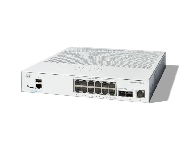 Cisco Catalyst C1300-12XT-2X, Hallittu, L2/L3, Telineasennus