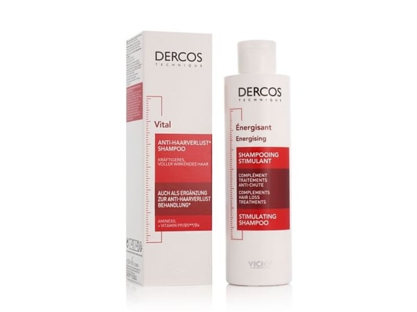 Vichy Dercos Energising shampoo hiustenlähtöön 200 ml