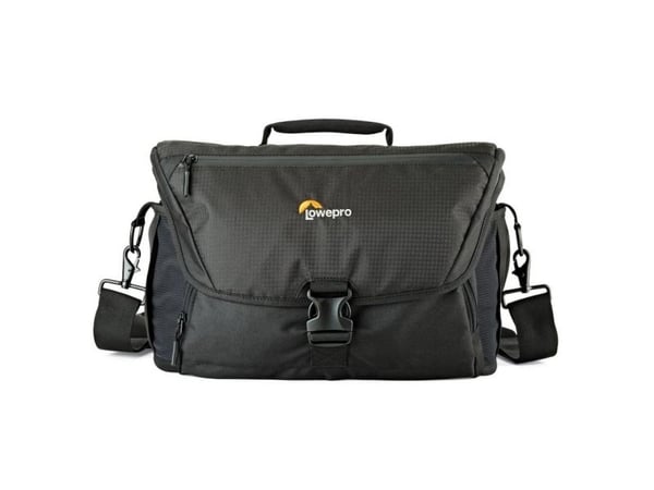 Lowepro Nova 200 AW II - Axelremsväska för 2 DSLR-kameror med zoomobjektiv - svart