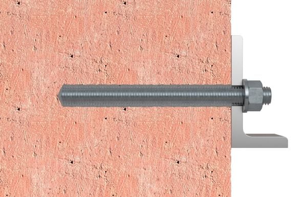 Fischer 519400, Bolts & nuts, Yleishyödylliset laitokset, M16, ETA-02/0024, ETAG 001-5, ETA-19/0501, ETA-20/0603, Laatikko, 10 kpl