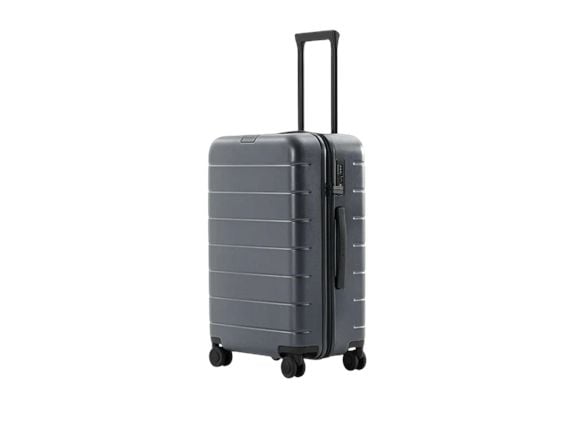 Xiaomi Luggage Classic Pro 26\" (Pilkas), Matkalaukku, Kova kuori, Harmaa, 4 renkaita, TSA-yhdistelmäluko, 80 L