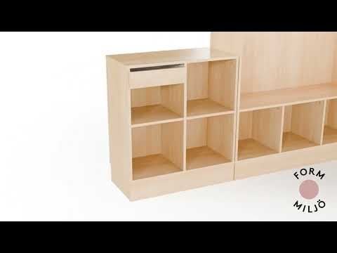 Seisomapöytä Stig malli C oikea läppä, koivulaminaatti