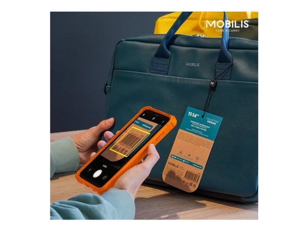 Mobilis PROTECH - Baksidedeksel for mobiltelefon - forsterket - oransje - for Samsung Galaxy XCover7