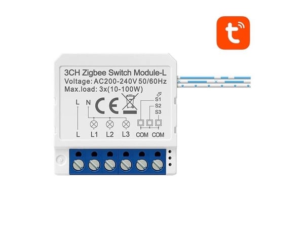 Avatto ZigBee innebygd smartbryter uten nøytral Avatto LZWSM16-W3 TUYA