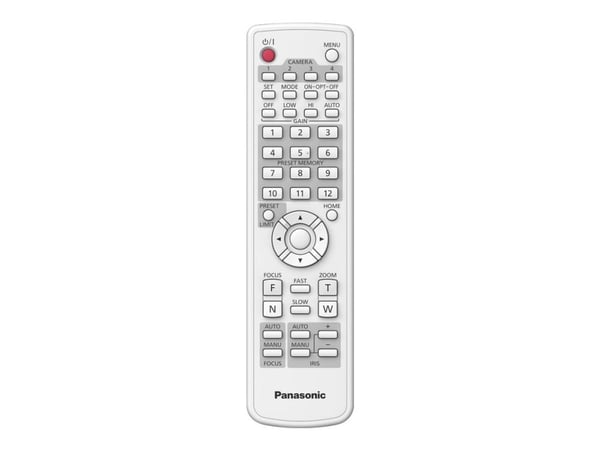 Panasonic AW-RM50AG - Fjernstyring for CCTV-kamera - infrarød - for Panasonic AW-HE145, HE38, HE40, HE42, HN38, HN40, UE150, UE20, UE40, UE4WG, UE4...