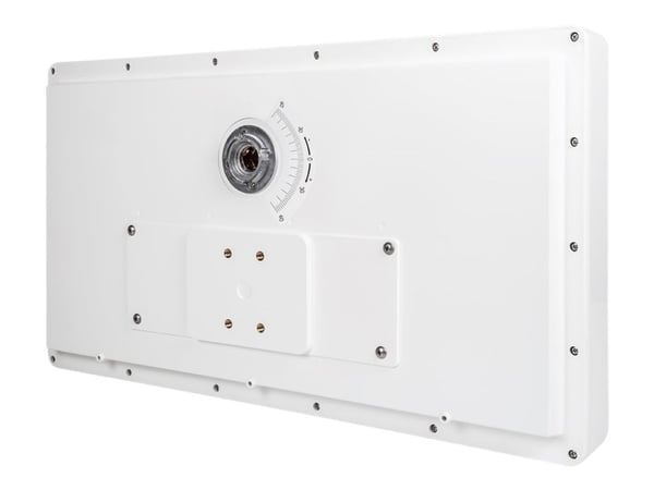 Megasat Profi-Line D1 - Antenne - flat, parabolic - TV - 33 dBi (for 12.75 GHz) - Enkel LNB - kan monteres på vegg, mast, vindu