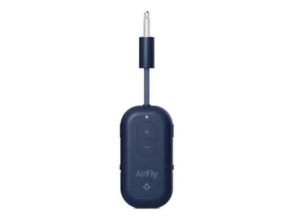 Twelve South AirFly Pro 2 Bluetooth-sovitin 3,5 mm:n liitäntäsisääntulolle, joka on yhteensopiva AirPodien ja muiden Bluetooth-kuulokkeiden kanssa ...