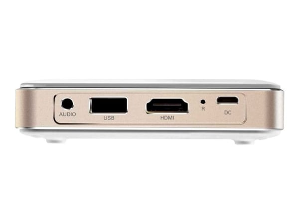 Projektor Kodak Portable Series Luma 150 RODPJS150WH WVGA (854x480), 50 ANSI lumen, 1500:1, Hvit/gull, Wi-Fi