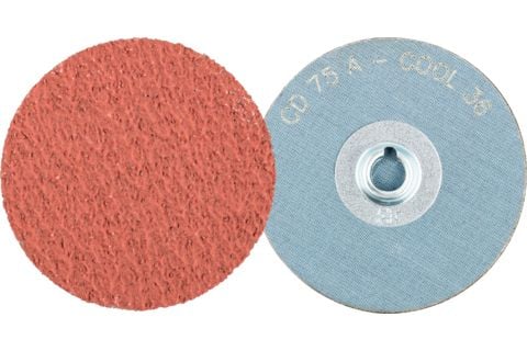 PFERD 42752703, Slibeskive, universaali, korundi, 9000 kierrosta minuutissa, pyöreä, 7,5 cm