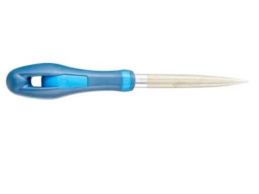 PFERD 15405126, Fil, Rundfil, Slipemateriale, Innsatsherdet stål, Ferritt, Glass, Grafitt, Stål, Teknisk keramikk, Karbid, Blå, Ergonomisk, 12 mm