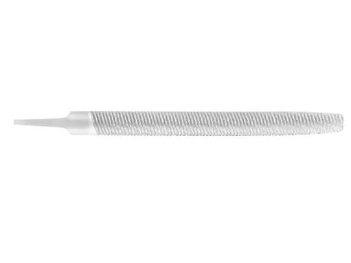 PFERD 13103251, Fil, Halvrund fil, Aluminium, Messing, Støpestål, Kopper, Stål, 23 mm, 7 mm, 250 mm