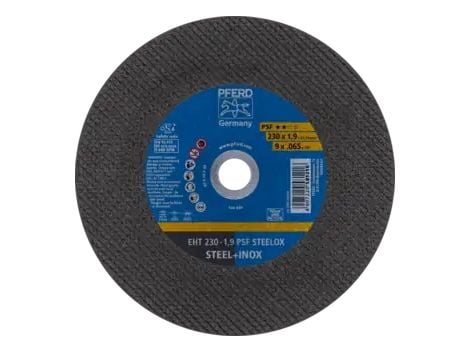 PFERD EHT 230-1,9 PSF STEELOX, Stål, Rustfritt stål, PFERD, 23 cm, 6600 o/min, 25 stk