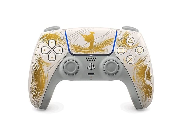 Sony DualSense - Ghost of Yotei Gold Limited Edition - spelkontroll - trådlös - Bluetooth - för Sony PlayStation 5