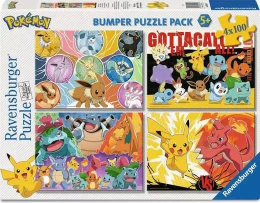 Ravensburger Pokémon-Kumpels, 100 stykker, Barn, 5 år