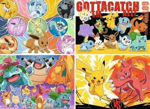 Ravensburger Pokémon-Kumpels, 100 styck, Barn, 5 År