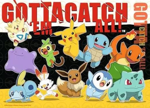Ravensburger Pokémon-Kumpels, 100 styck, Barn, 5 År