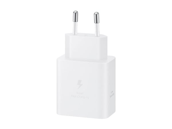 Samsung EP-T4511 - Strømadapter - 45 watt - 3 A - SFC 2.0, PD 3.0 (USB-C) - på kabel: USB-C - hvit