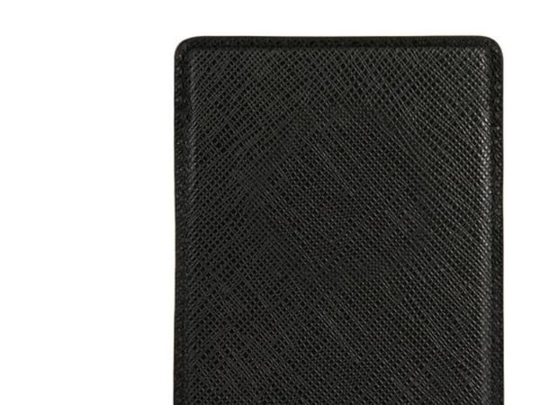 Guess korthållare Wallet Card Slot MagSafe Saffiano - svart
