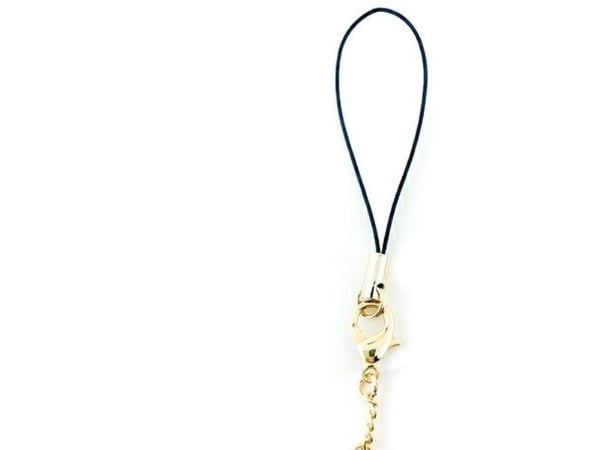 Guess Phone Strap GUCPMTDCK Triangle Diamond-hänge med strass