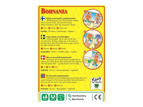 Case Lautapelitfi Bohnanza (bønnespill) kortspill