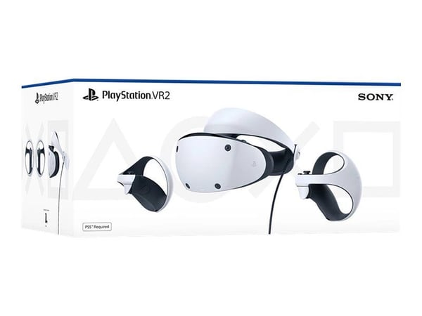 Sony PlayStation VR2, Erikoiskypäränäyttö, musta, Valkoinen, 110°, Yksivärinen, 120 Hz, Poika/tyttö