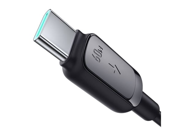 Joyroom USB-C til USB-C-kabel 1,2 m svart (JYR759)