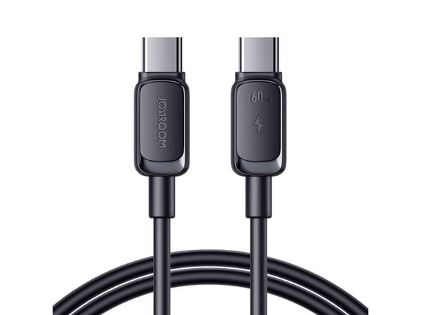 Joyroom USB-kaapeli Joyroom S-CC100A14 USB-C/USB-C 100W kaapeli 1,2 m musta
