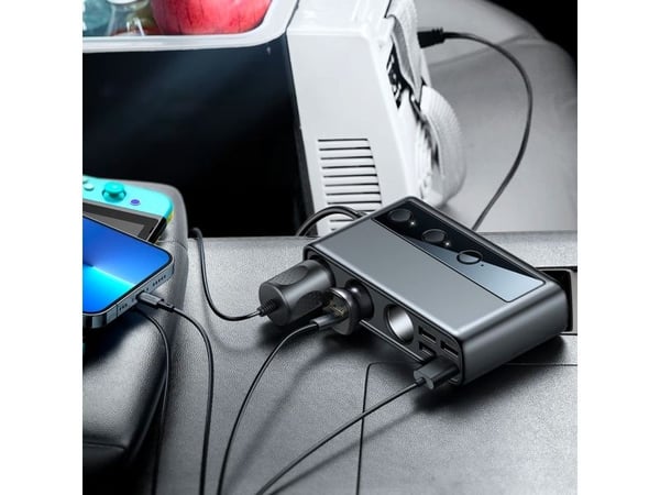 Joyroom JR-CL06 bil-laddare 4x USB-A 3,6 A (JYR058BLK)