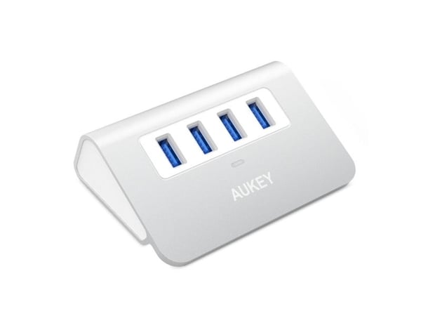 Aukey CB-H5 - Hub - 4 x SuperSpeed USB 3.0 - stasjonær