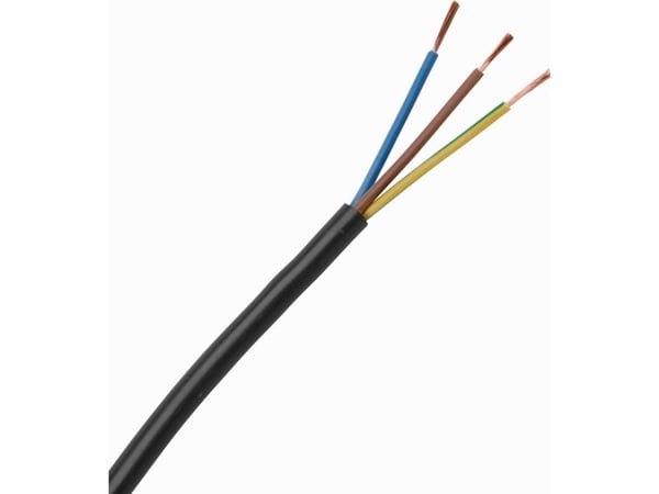 Kopp 153725001, 1,5 mm ², Svart, Polyvinylklorid (PVC), 500 V, 25 m, 7 mm
