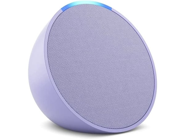 Amazon Echo Pop, Amazon Alexa, Rund, Lavender, Android, Fire OS, iOS, 4,95 cm, Knapper