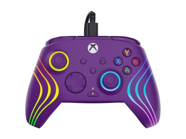 Turtle Beach Afterglow Wave - Spelkontroll - kabelansluten - lila - för PC, Microsoft Xbox Series X, Microsoft Xbox Series S, Microsoft Xbox One