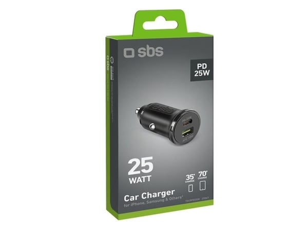 SBS PD billaddare 25W USB-C