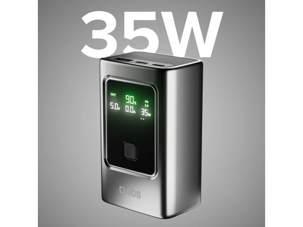 SBS 10000 mAh PD 35W harmaa