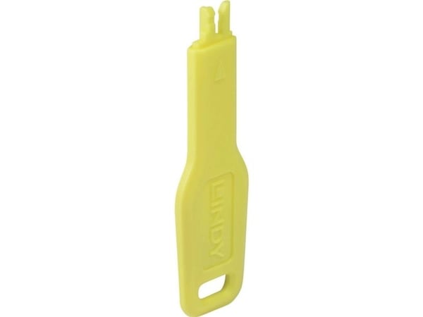 Avain RJ45-portin lukitukseen keltainen (47899)