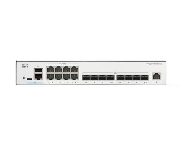 Cisco Catalyst C1300-16XTS, Hallittu, L2/L3, Telineasennus