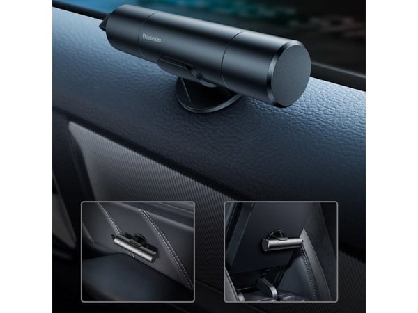 Baseus Window Hammer + beltekniv CRSFH-0G
