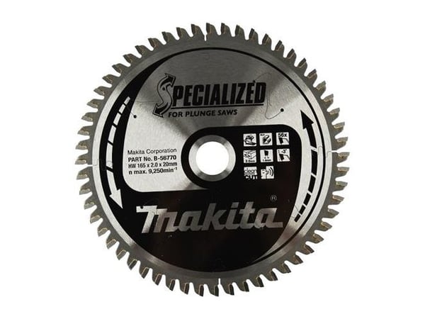 Makita Specialized - Plunge saw blade - för aluminum - 165 mm - 56 tänder