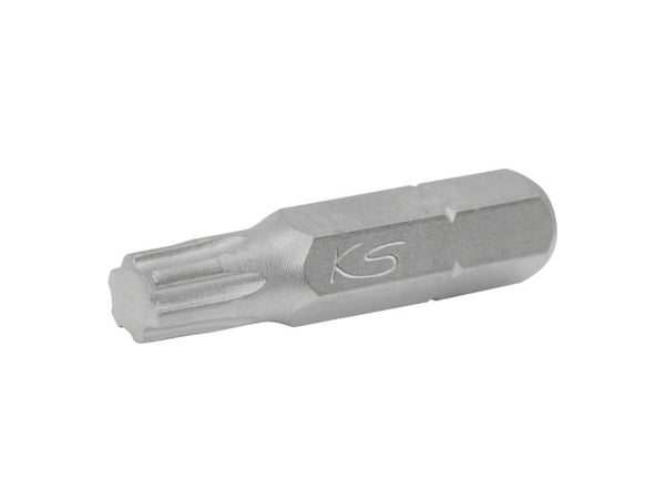KS Tools 911.7846, 1 stykker, Torx, Nickel, DIN 3126, ISO 1173 - C 6,3, ISO 1173 - C 8, 30 mm, 8 g