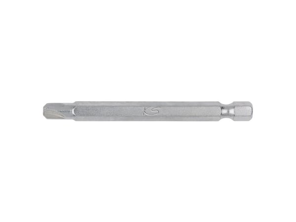 KS Tools 911.7804, Nickel, DIN 3126, ISO 1173 - E 6,3, 75 mm, 18 g, 25,4 / 4 mm (1 / 4"), Sekskantet