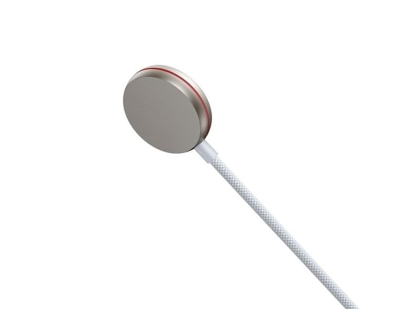 Joyroom 2 i 1 Lightning-kabel og induktiv lader for Apple Watch, 1,5 m, hvit (S-IW011)