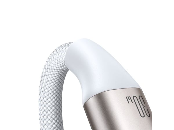 Joyroom 2 i 1 Lightning-kabel og induktiv lader for Apple Watch, 1,5 m, hvit (S-IW011)