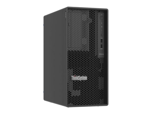 Lenovo ThinkSystem ST50 V3 7DF3 - Server - tower 5U - 1-veis - 1 x Xeon 6315P / inntil 5.2 GHz - RAM 16 GB - SSD - Matrox G200 - Gigabit Ethernet -...