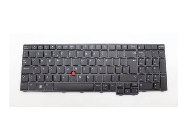 LCFC - Erstatningstastatur for bærbar PC - bakbelysning - QWERTY - Storbritannia - FRU